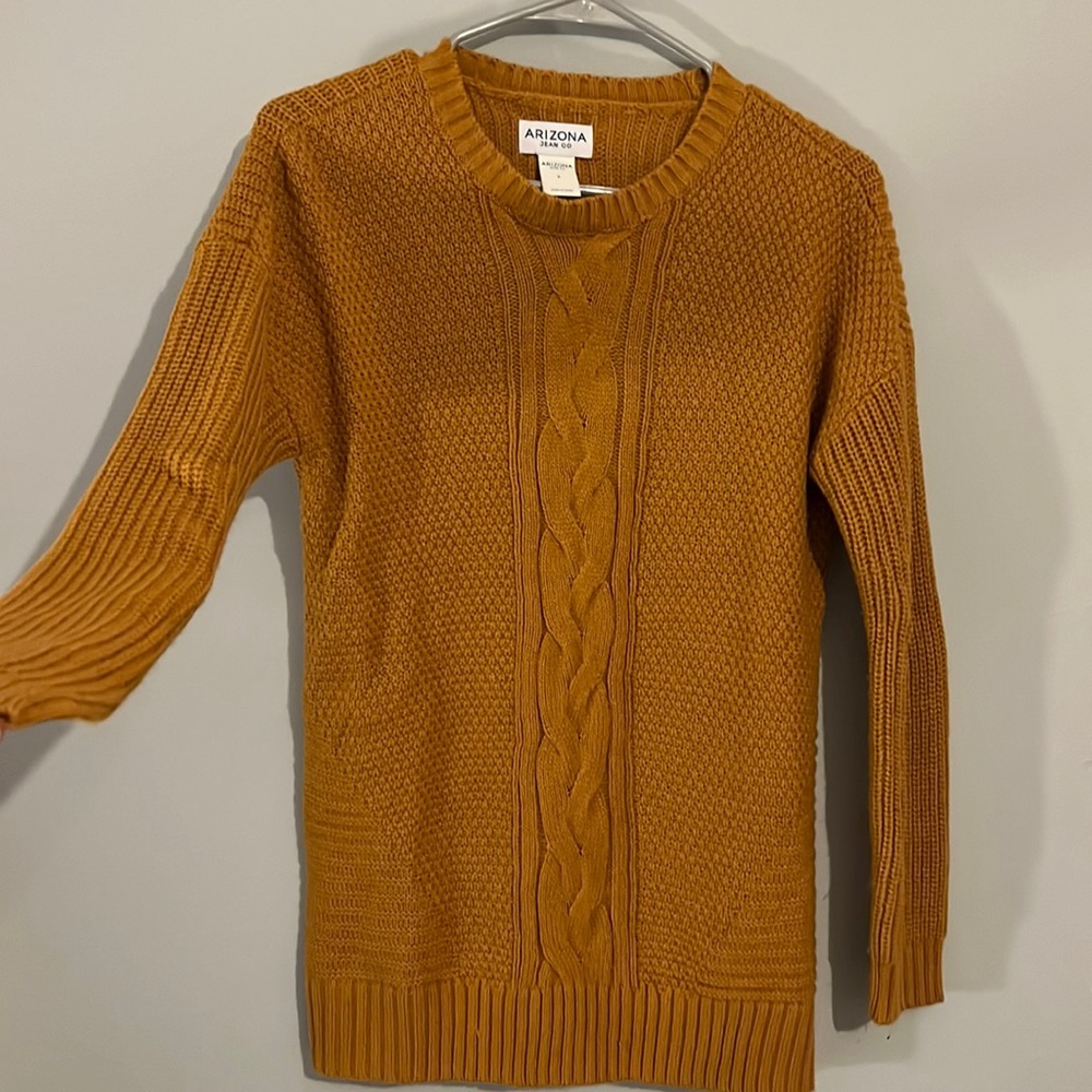 Small sweater yellow/brown